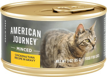 American Journey Minced Chicken & Tuna Recipe In Gravy Grain-free